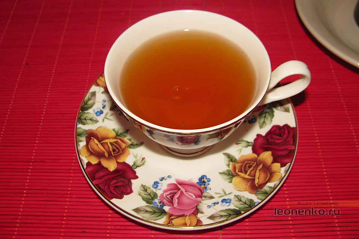 Лапсанг Сушонг с AliExpress - приготовленный чай