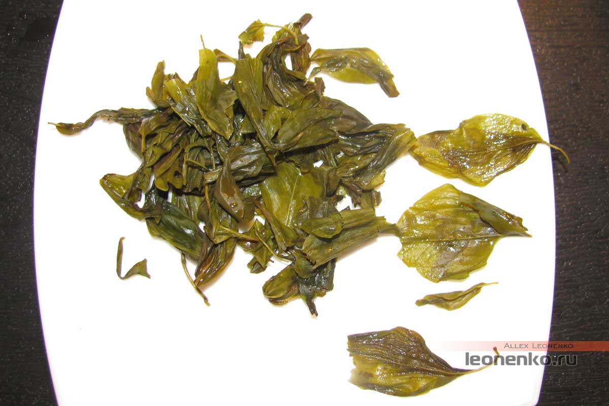 Дин Сян Ча – гвоздичный чай - спитой лист