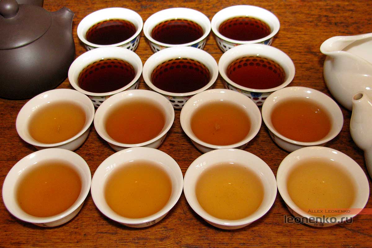 Мини-туо ча  Шу 765 и Шен 764 от Тулинь - готовый чай