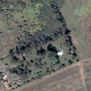 НЛО на поле (google earth)