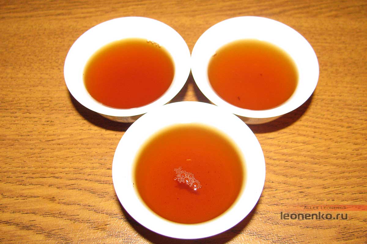 Золотая юньнаньская улитка - готовый чай